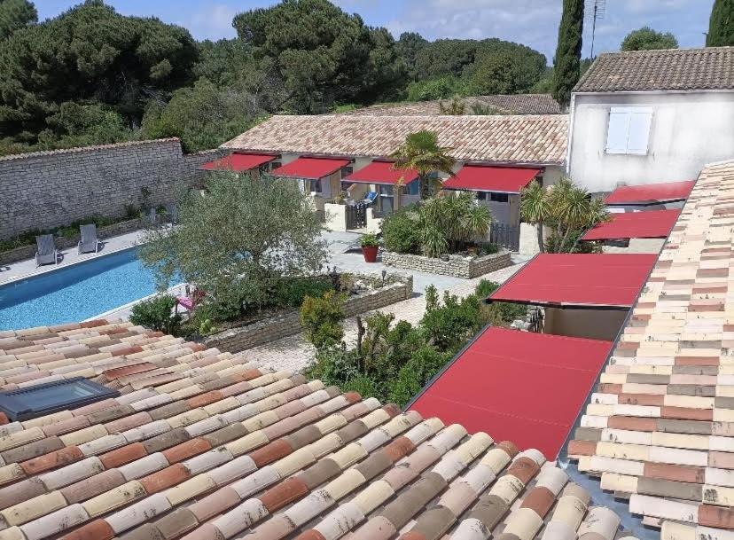 Villa Del Re 3 Face A La Piscine La Flotte Esterno foto